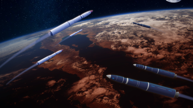 Symbolbild: Hyperschall-Raketen