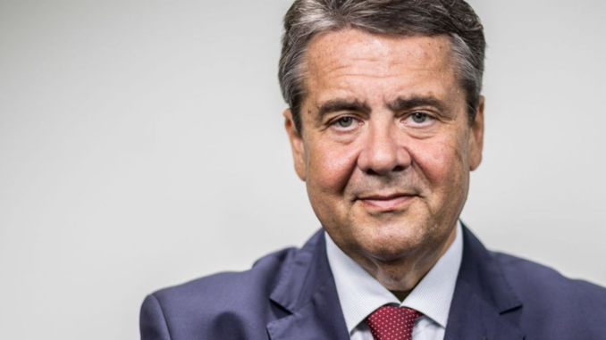Sigmar Gabriel - Bild: Michael Kappeler/dpa/via thyssenkrupp