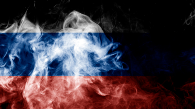 Russische Flagge
