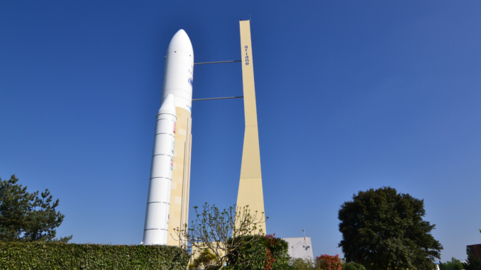 Symbolbild: Raumfahrtrakete