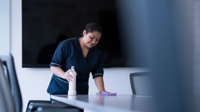 Minijob im Reinigungsgewerbe