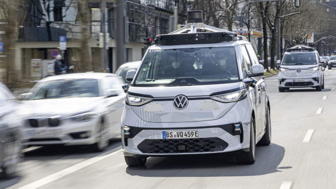 Autonomes Fahrzeug von Volkswagen - Bild: Bild: Volkswagen AG