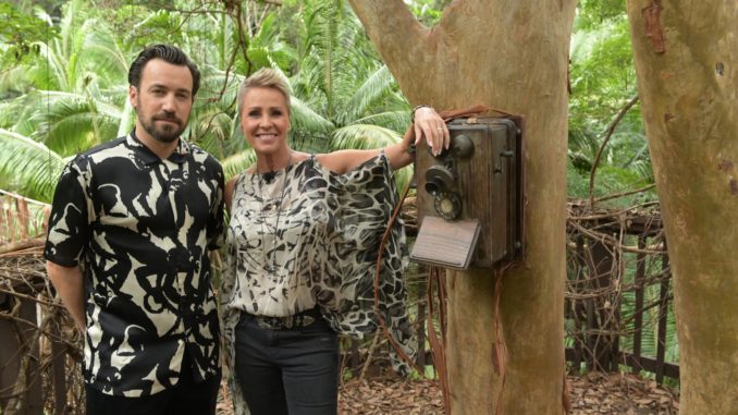 Ich bin ein Star - Holt mich hier raus! Sonja Zietlow und Jan Köppen. - Bild: RTL / Stefan Thoyah