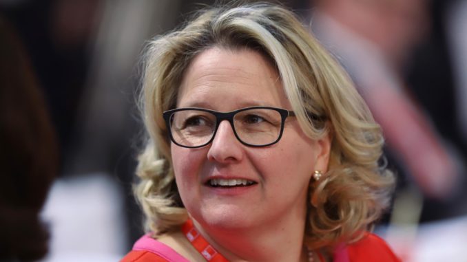 Svenja Schulze - Bild: über dts Nachrichtenagentur