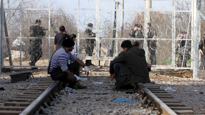 Flüchtlinge auf der Balkanroute (über dts Nachrichtenagentur)