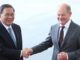 Scholz empfängt chinesischen Regierungschef im Kanzleramt