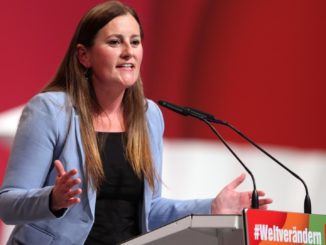 Linken-Chefin Wissler kritisiert Merz als „Resonanzverstärker für Rechtsaußen“