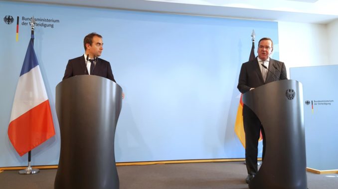 Sébastien Lecornu und Boris Pistorius am 10.07.2023 (über dts Nachrichtenagentur)