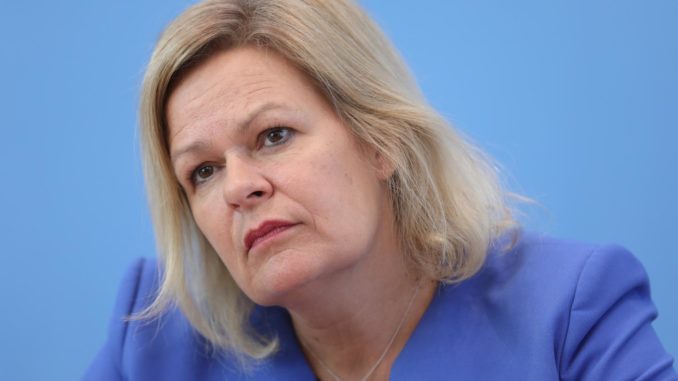 Nancy Faeser (Archiv) (über dts Nachrichtenagentur)