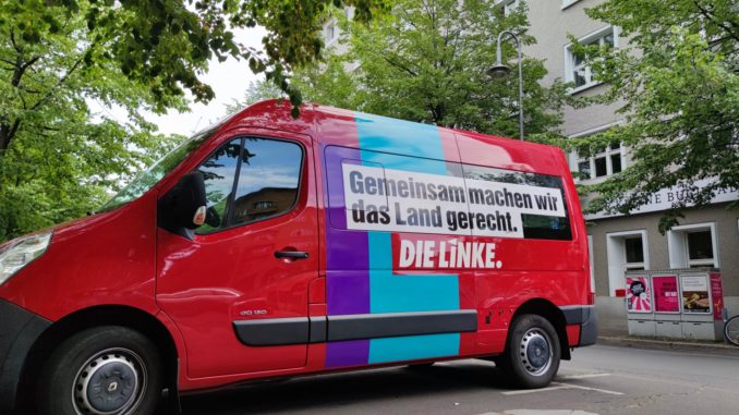 Linken-Kampagnenbus (Archiv) (über dts Nachrichtenagentur)