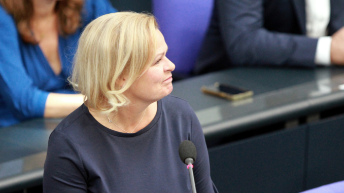 Nancy Faeser am 20.09.2023 (über dts Nachrichtenagentur)