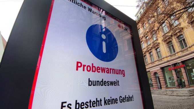 Bundesweiter Warntag (Archiv) (über dts Nachrichtenagentur)