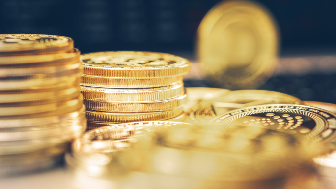 Symbolhafte Darstellung einer Kryptomünze (über cozmo news)