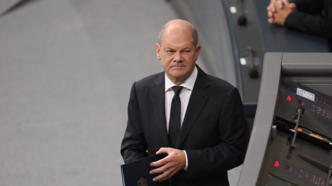 Olaf Scholz am 12.10.2023 (über dts Nachrichtenagentur)