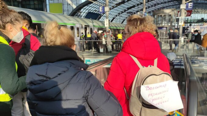 dts_image_16118_gjebshsihn Ankunft von Flüchtlingen aus der Ukraine in Deutschland (Archiv) (über dts Nachrichtenagentur)