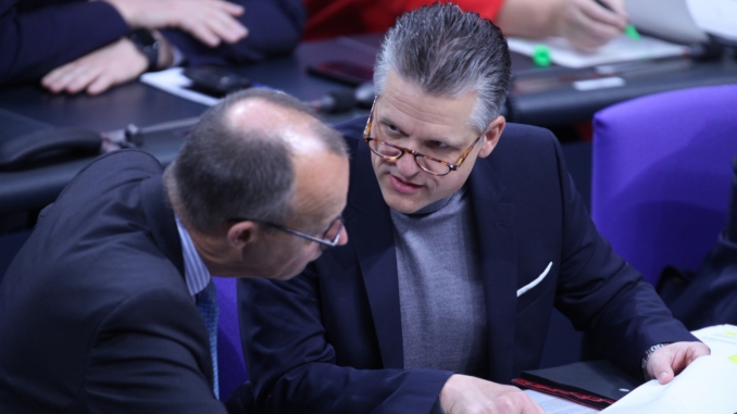 Friedrich Merz und Thorsten Frei (Archiv) (über dts Nachrichtenagentur)