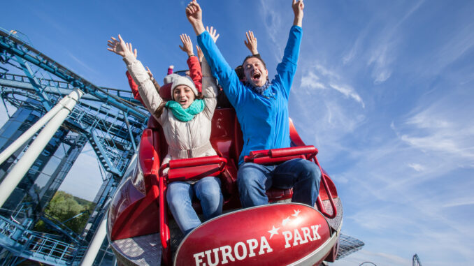 Euromir im Winter (über Europa-Park)