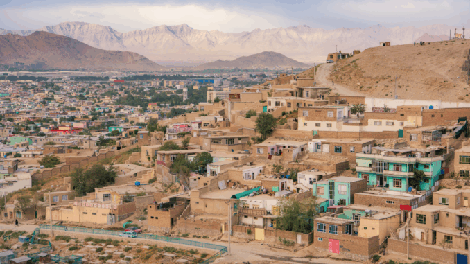 Blick auf Kabul (über mbrand85)