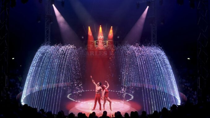 Wassershow (über Charles Knie)