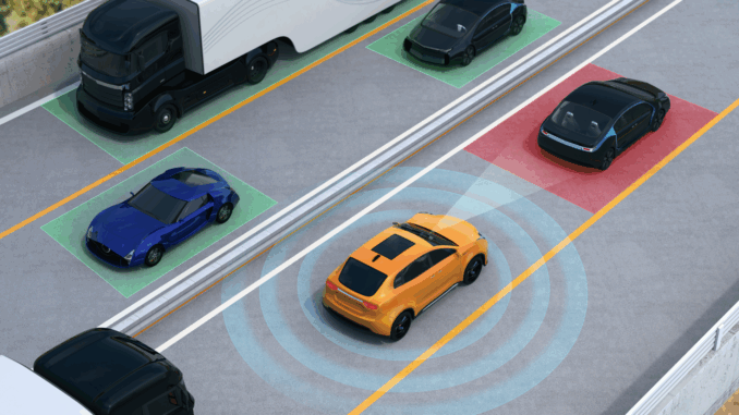 Fahrzeug mit Assistenzsystem (über Chesky_W)