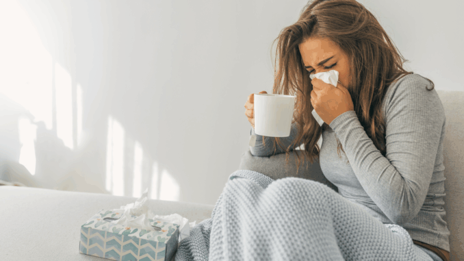 Kranke Frau (über dragana991)