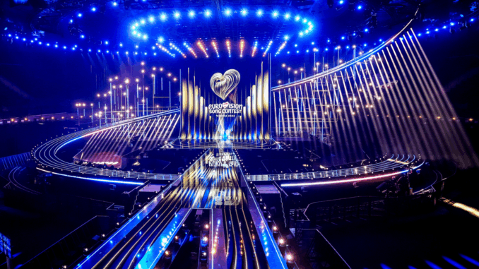 Eurovision-Stage (über ORF)