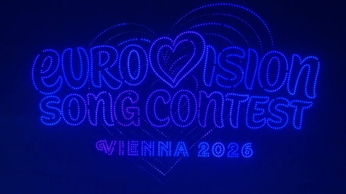 Eurovision-Drohnenshow (Ausschnitt | über ORF/Hans Leitner)